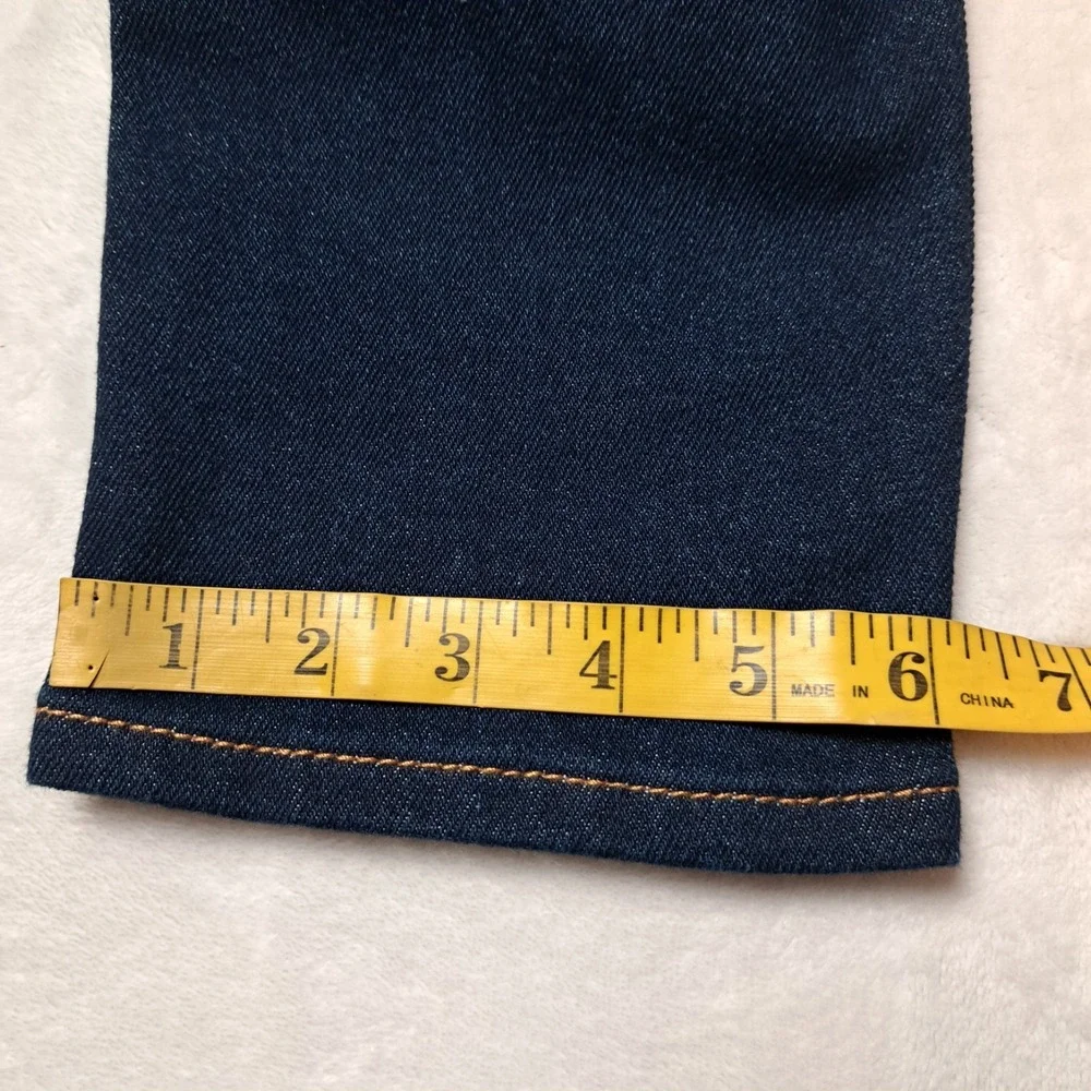 Levi's 512 Men's Slim Taper Fit Stretch Denim Dark Blue Jeans Size 32x30